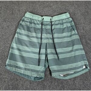 Roark Run Amok Shorts Mens Medium Green  Unlined Pockets Lightweight 7.5"